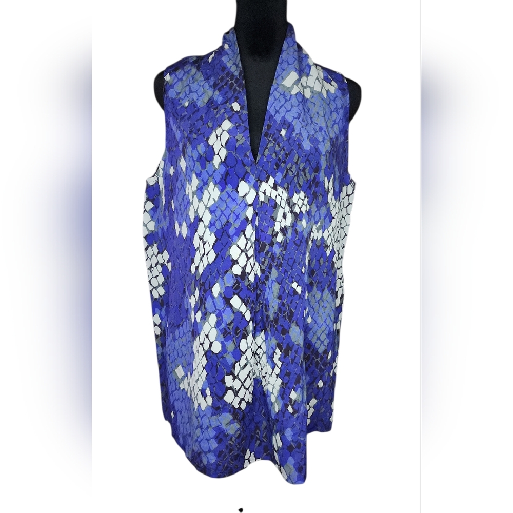 Tyler Boe Silk Sleeveless Blouse, Womens Medium - Picture 1 of 4